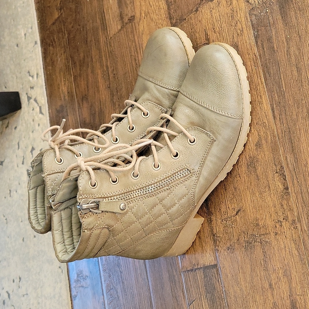 Guess Leather Ankle Boots